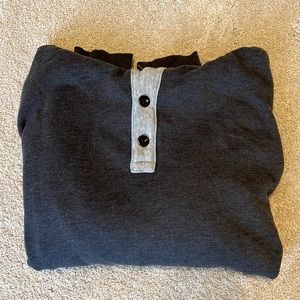 Brand new j crew button hoodie